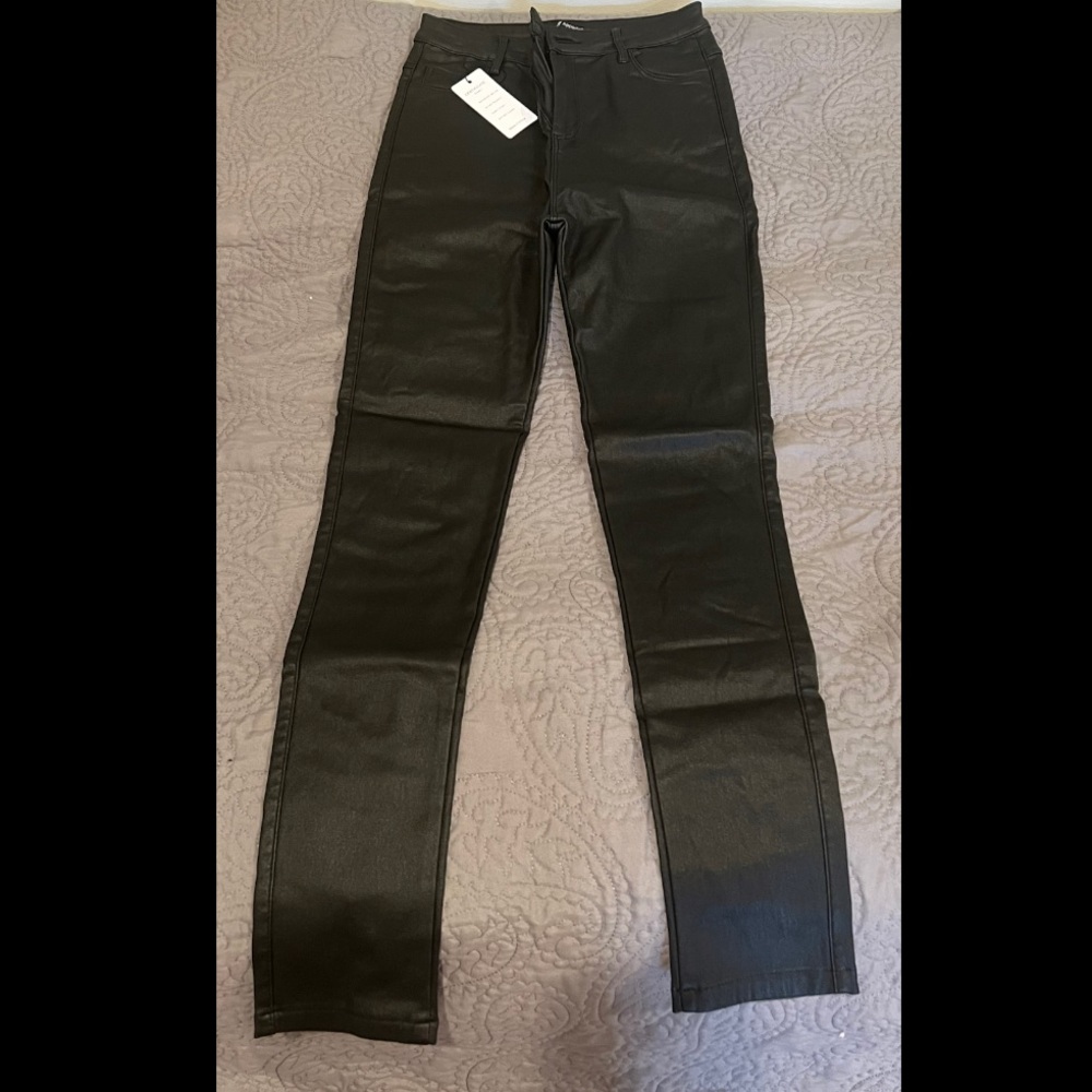 SHEIN leather pants, size small